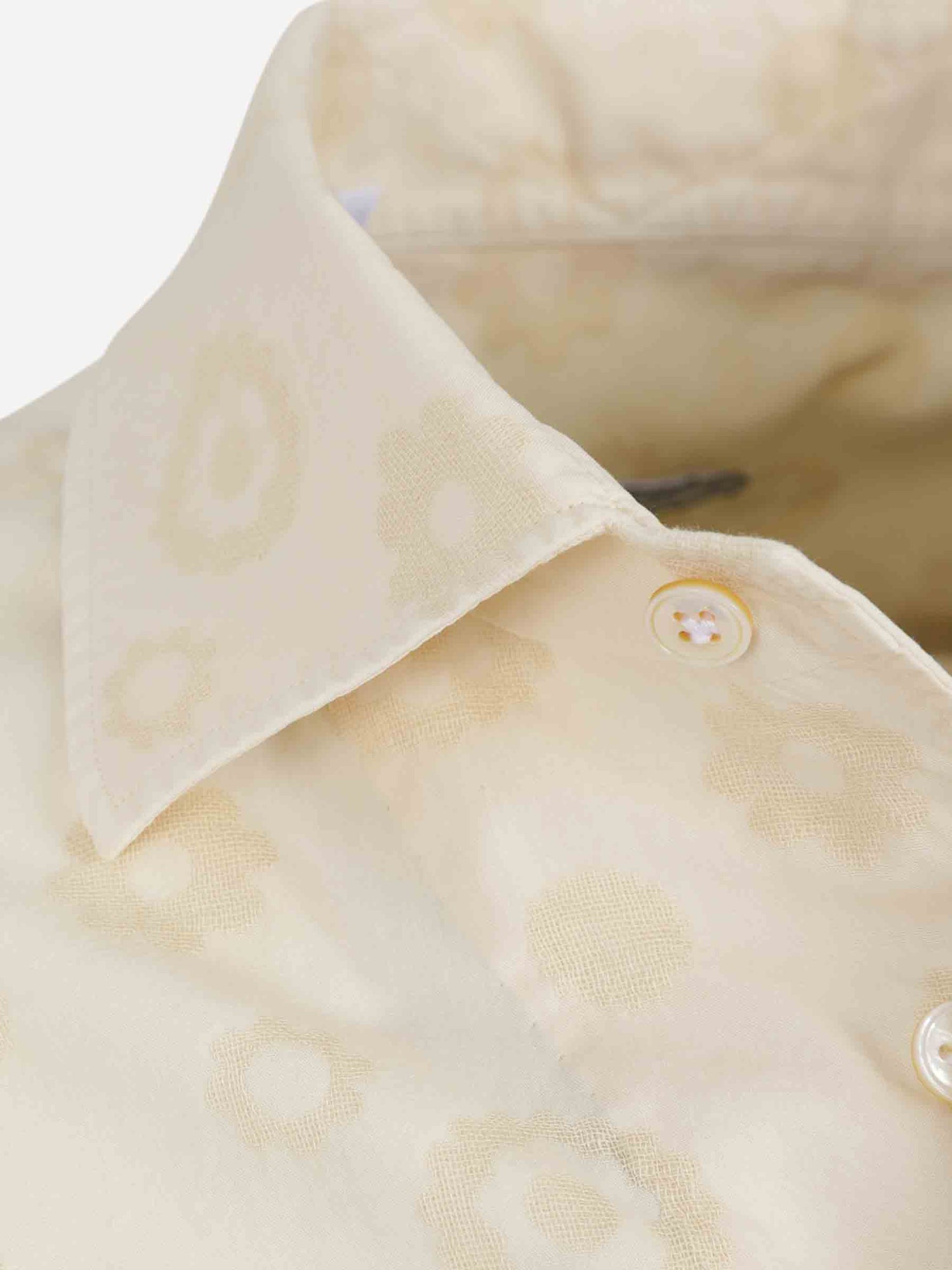 Outlet online Vincenzo di Ruggiero Hombre Camisa Manga Larga color Amarillo Claro sku 531-006708 03 - Foto 4
