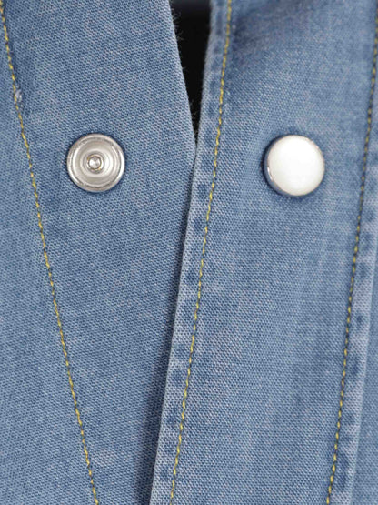 Outlet online Santa Eulalia Hombre Camisa Denim color Azul Denim sku 531-006714 01 - Foto 4