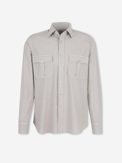 Outlet online Santa Eulalia Hombre Camisa Lisa color Beige sku 531-006715 01 - Foto 1