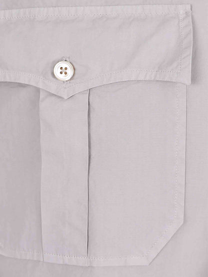 Outlet online Santa Eulalia Hombre Camisa Lisa color Beige sku 531-006715 01 - Foto 4