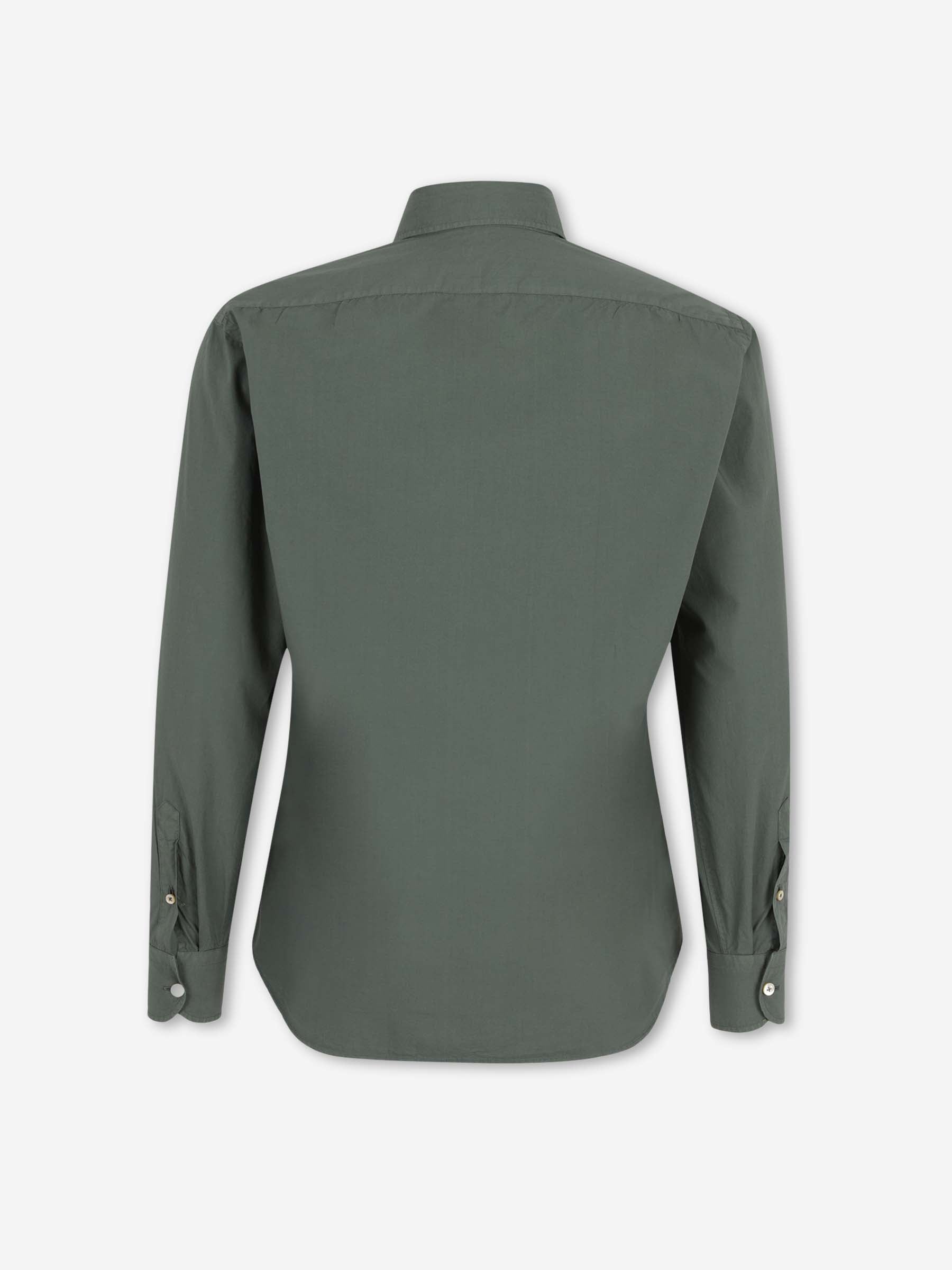 Outlet online Santa Eulalia Hombre Camisa Lisa color Verde Militar sku 531-006715 02 - Foto 2