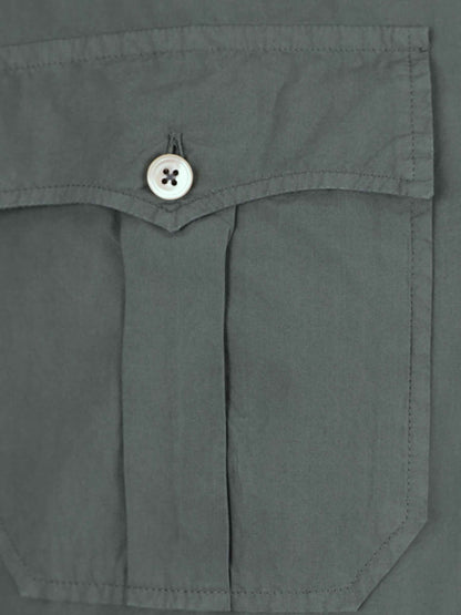 Outlet online Santa Eulalia Hombre Camisa Lisa color Verde Militar sku 531-006715 02 - Foto 4