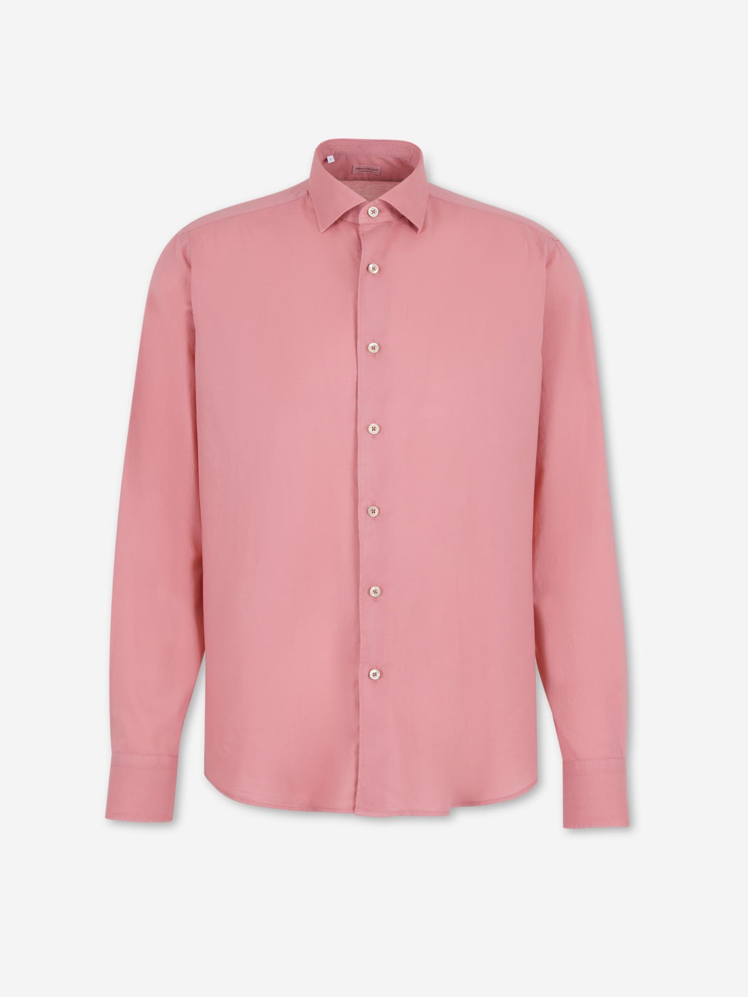 Santa Eulalia Hombre Barcelona Camisa Lisa Algodón color Coral sku 531-006716 02 - Foto 1