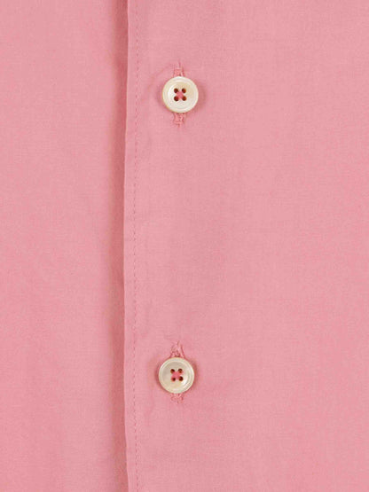 Santa Eulalia Hombre Barcelona Camisa Lisa Algodón color Coral sku 531-006716 02 - Foto 3
