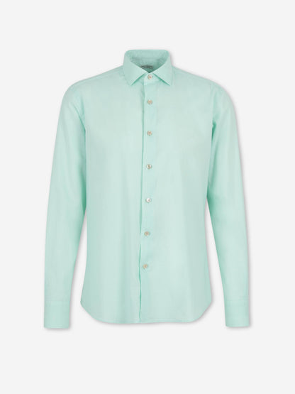 Santa Eulalia Hombre Barcelona Camisa Lisa Algodón color Verde Menta sku 531-006716 05 - Foto 1