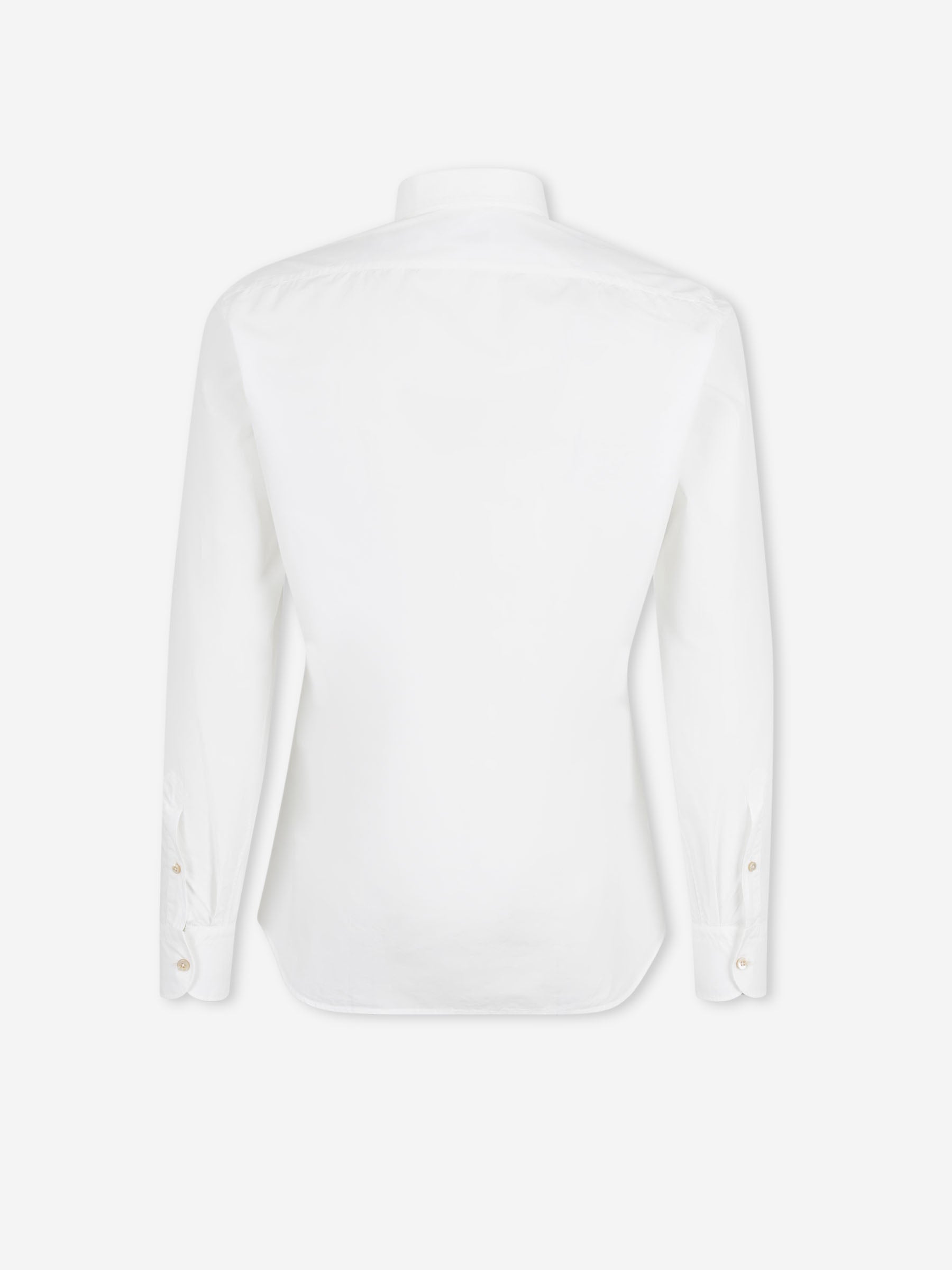 Outlet online Santa Eulalia Hombre Camisa Lisa color Blanco sku 531-006717 01 - Foto 2