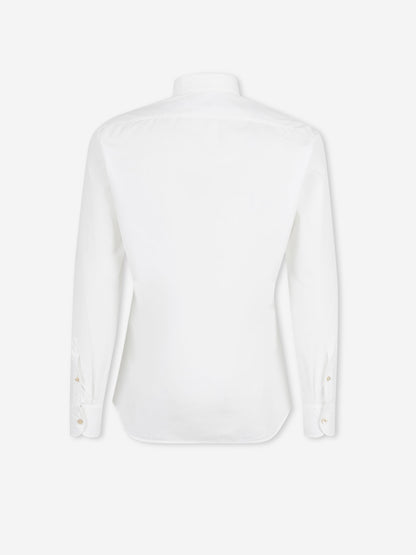 Outlet online Santa Eulalia Hombre Camisa Lisa color Blanco sku 531-006717 01 - Foto 2