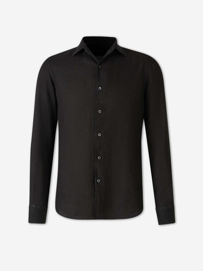 Outlet online Santa Eulalia Hombre Camisa Manga Larga color Negro sku 531-006718 03 - Foto 1