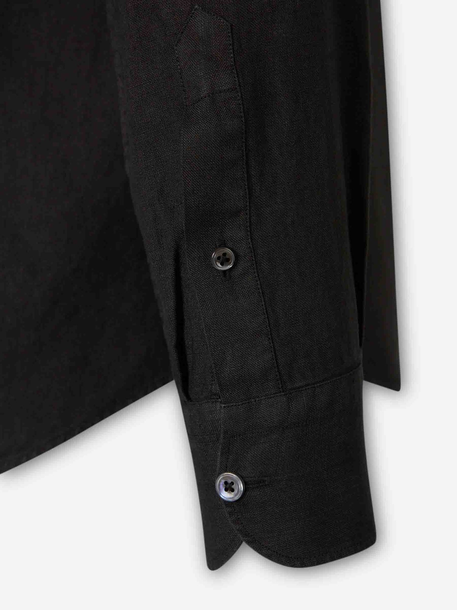 Outlet online Santa Eulalia Hombre Camisa Manga Larga color Negro sku 531-006718 03 - Foto 4