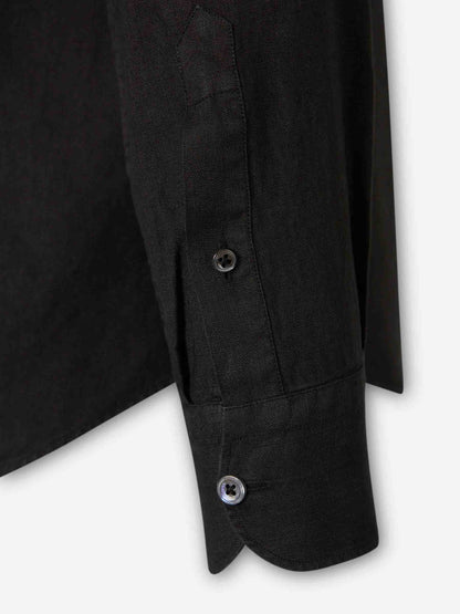 Outlet online Santa Eulalia Hombre Camisa Manga Larga color Negro sku 531-006718 03 - Foto 4
