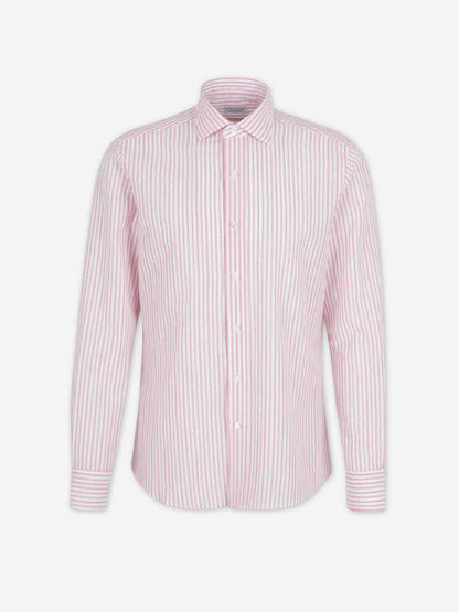 Outlet online Santa Eulalia Hombre Camisa Listada color Rosa sku 531-006719 01 - Foto 1