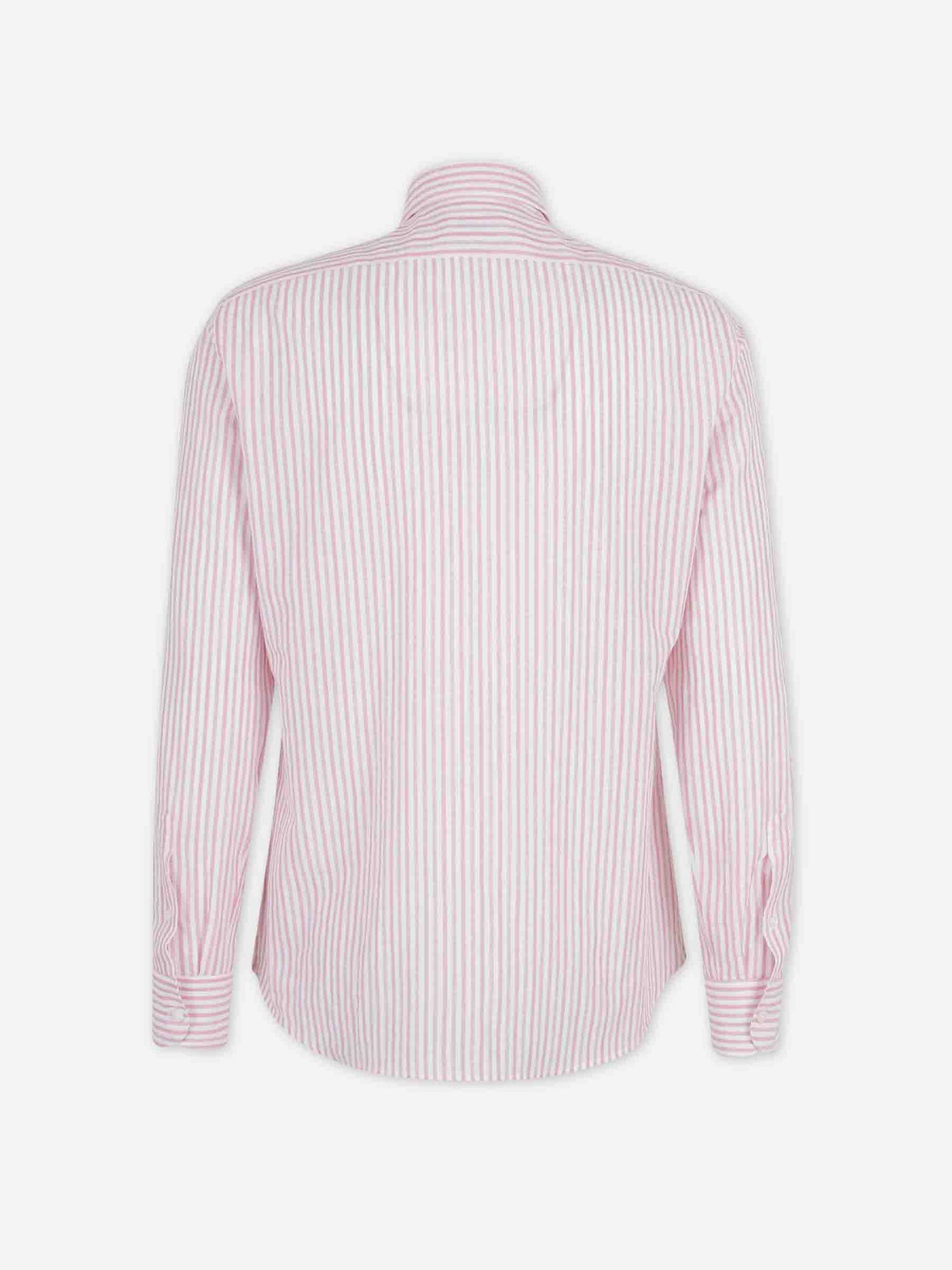 Outlet online Santa Eulalia Hombre Camisa Listada color Rosa sku 531-006719 01 - Foto 2