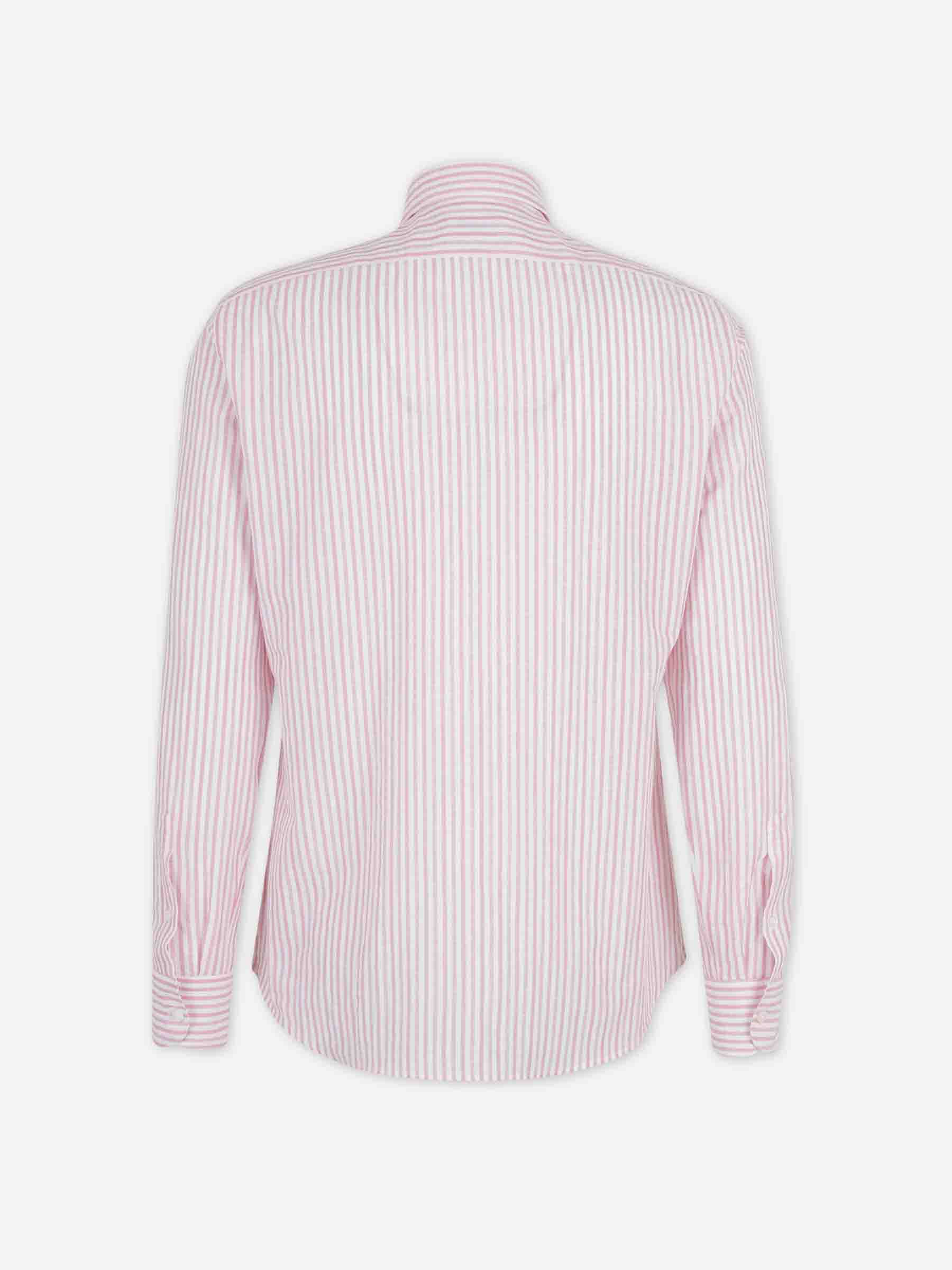 Outlet online Santa Eulalia Hombre Camisa Listada color Rosa sku 531-006719 01 - Foto 2