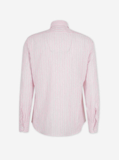 Outlet online Santa Eulalia Hombre Camisa Listada color Rosa sku 531-006719 01 - Foto 2