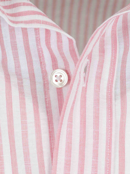 Outlet online Santa Eulalia Hombre Camisa Listada color Rosa sku 531-006719 01 - Foto 3