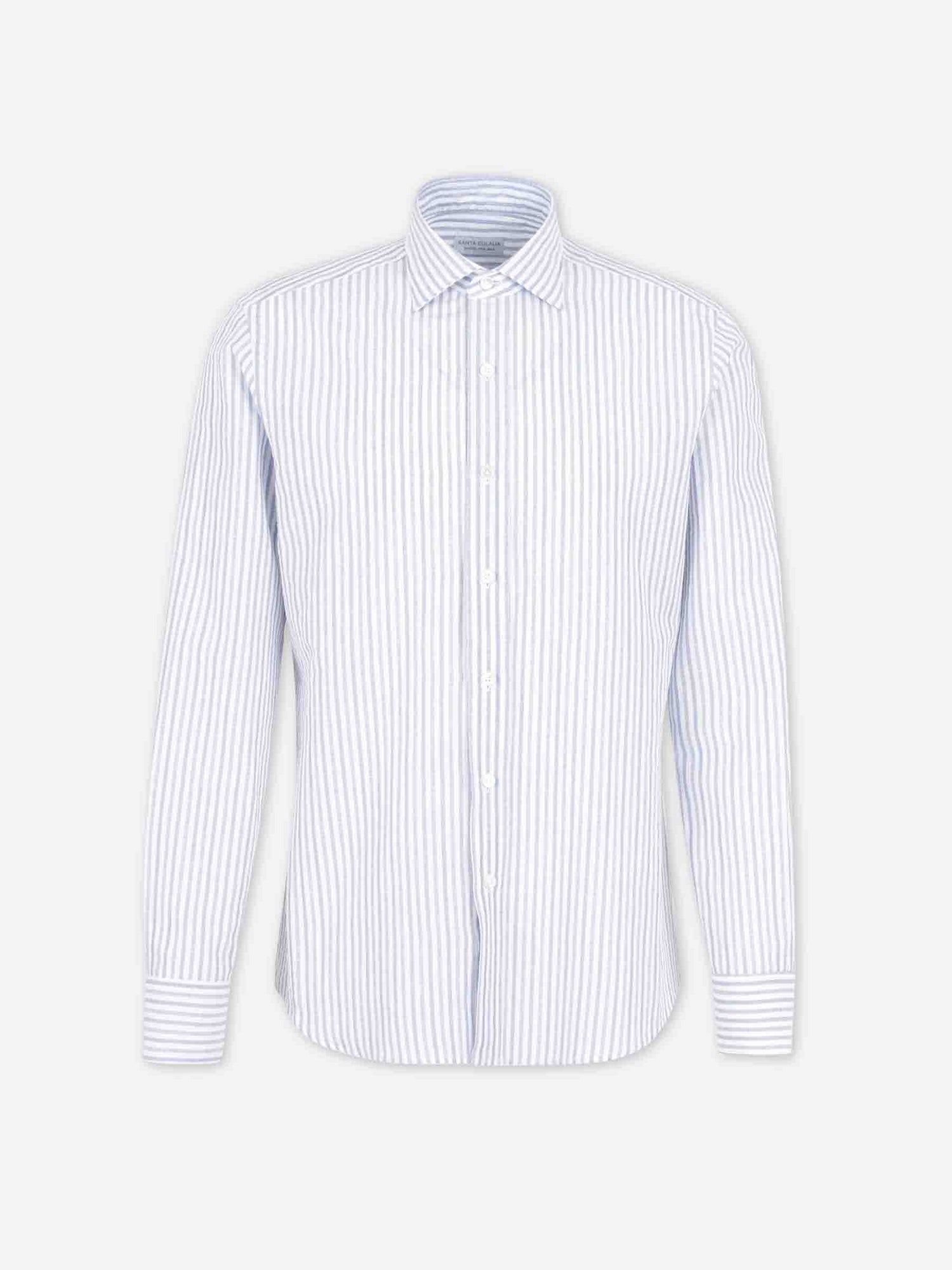 Outlet online Santa Eulalia Hombre Camisa Listada color Azul sku 531-006719 02 - Foto 1