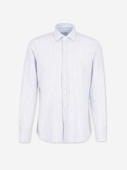 Outlet online Santa Eulalia Hombre Camisa Listada color Azul sku 531-006719 02 - Foto 1
