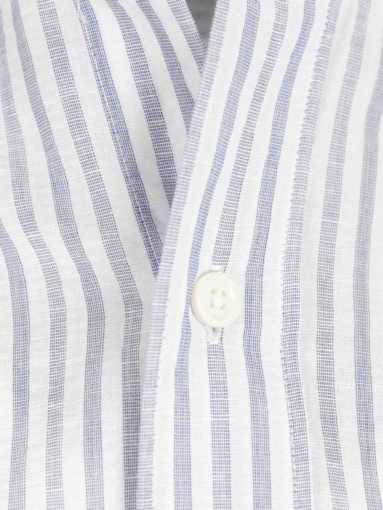 Outlet online Santa Eulalia Hombre Camisa Listada color Azul sku 531-006719 02 - Foto 3