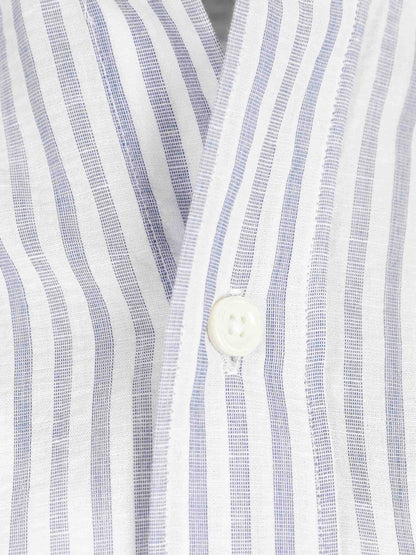 Outlet online Santa Eulalia Hombre Camisa Listada color Azul sku 531-006719 02 - Foto 3