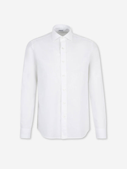 Santa Eulalia Hombre Barcelona Camisa Lisa color Blanco sku 531-006720 01 - Foto 1