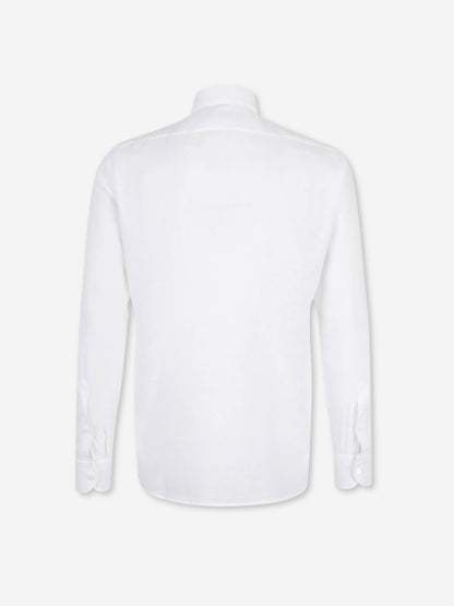 Santa Eulalia Hombre Barcelona Camisa Lisa color Blanco sku 531-006720 01 - Foto 2