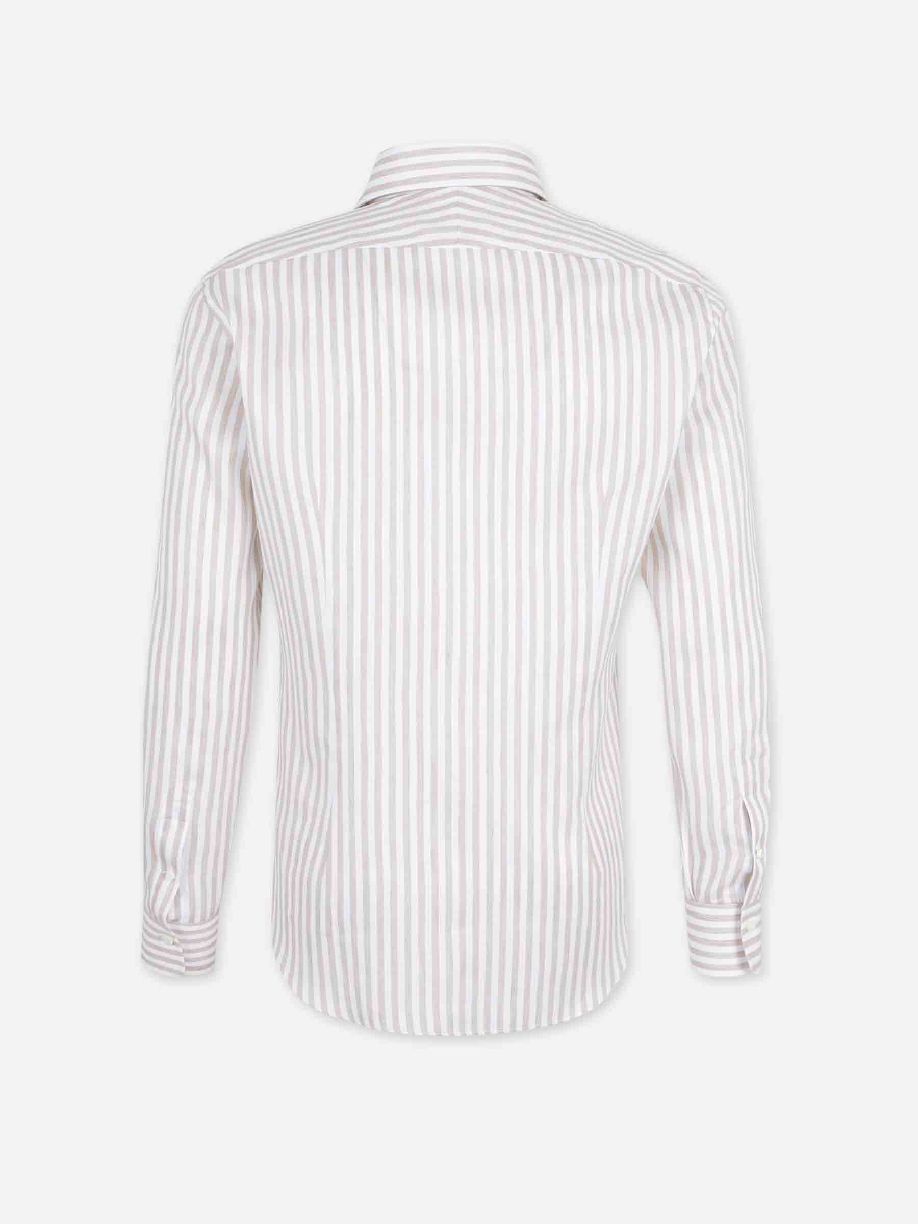 Outlet online Santa Eulalia Hombre Camisa Manga Larga color Marrón sku 531-006723 01 - Foto 2