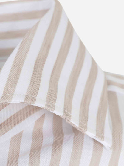 Outlet online Santa Eulalia Hombre Camisa Manga Larga color Marrón sku 531-006723 01 - Foto 4