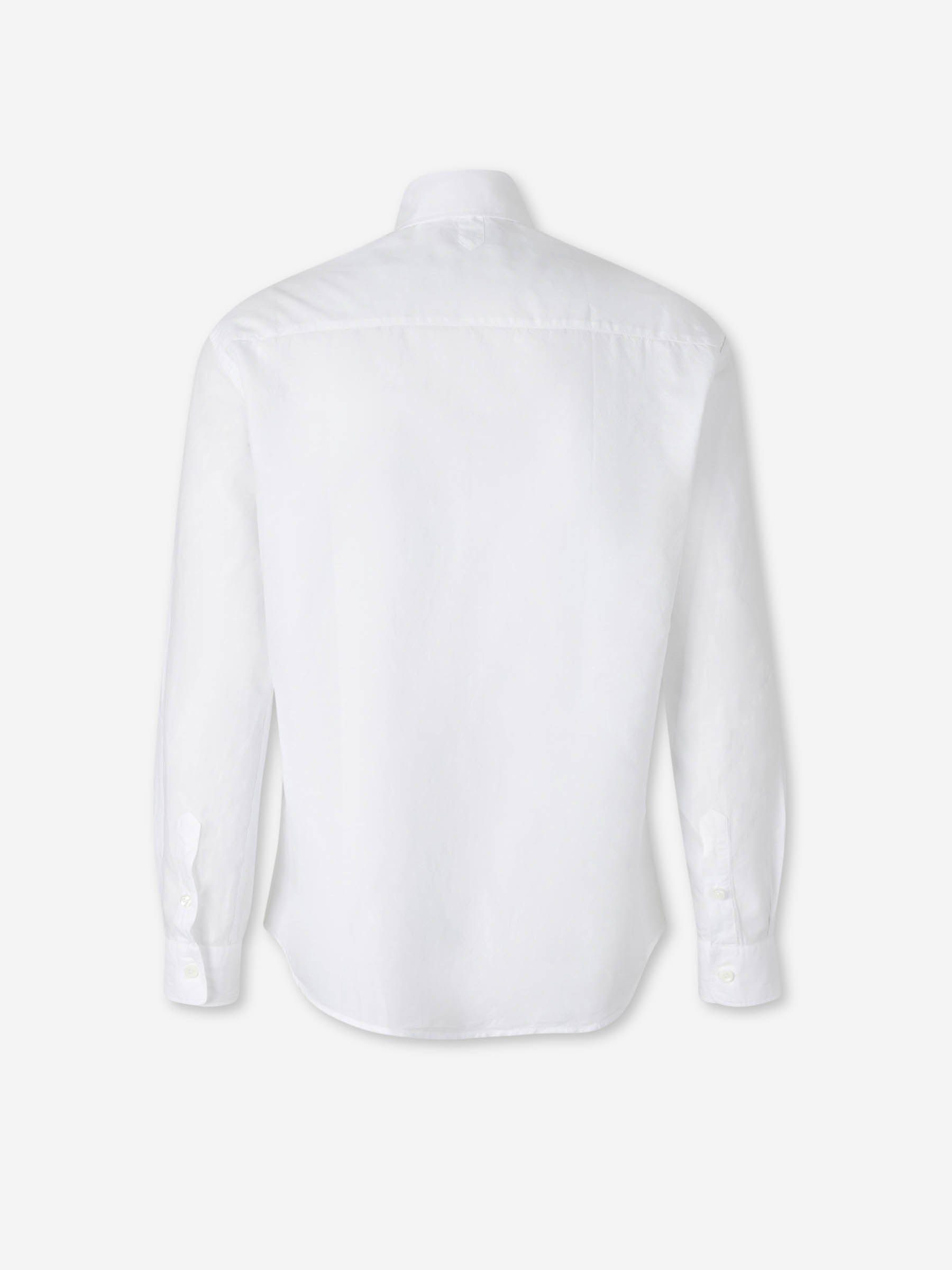 Canali Hombre Barcelona Camisa Casual Bordada color Blanco sku 531-006746 01 - Foto 2
