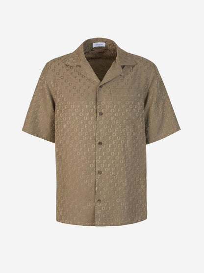 Outlet online Off-White Hombre Camisa Seda Y Algodón color Negro sku 532-000499 01 - Foto 5