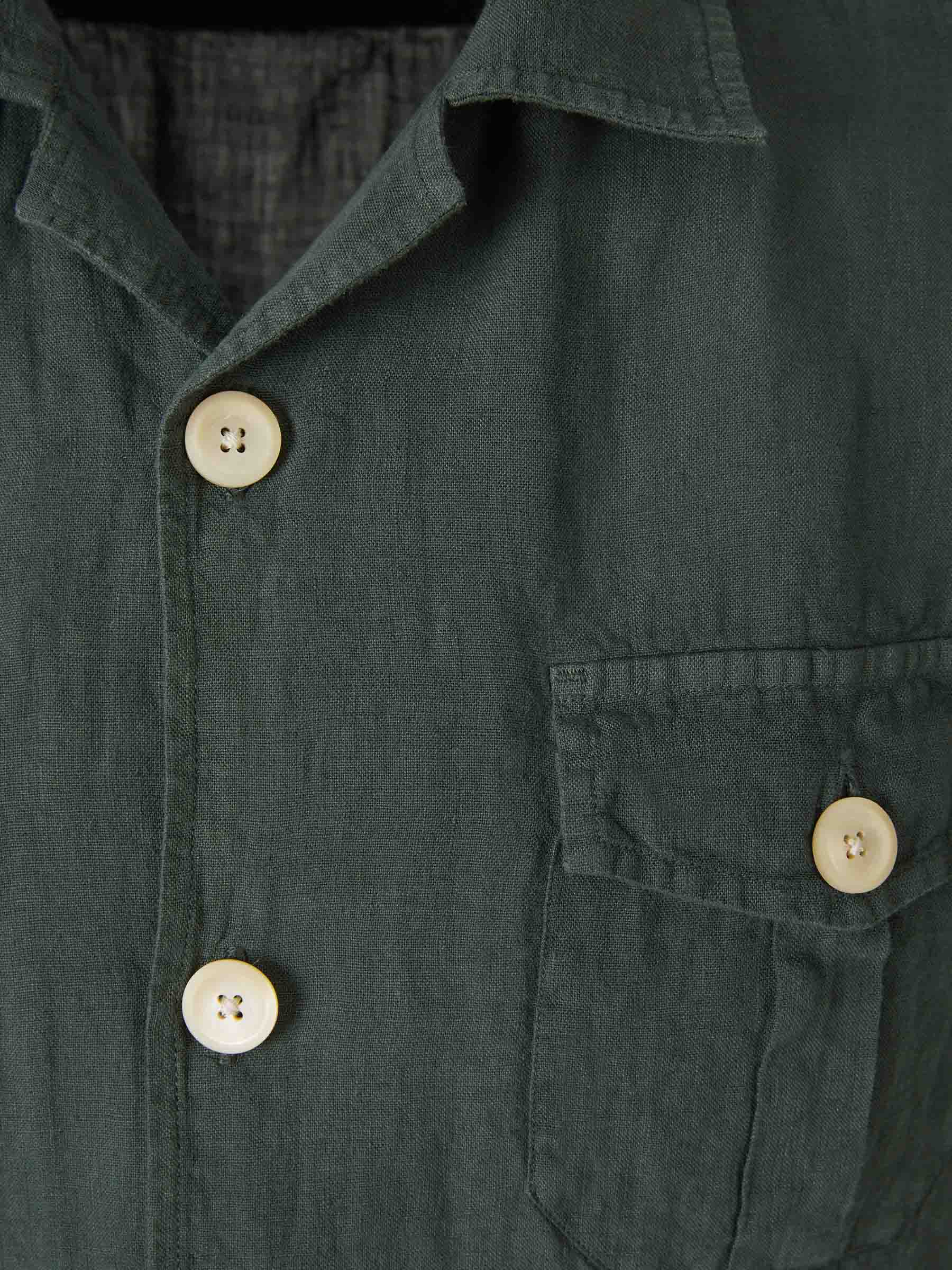 Plain Linen Shirt