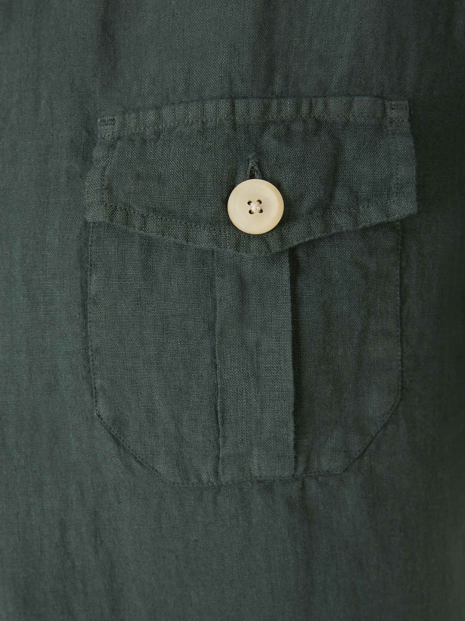 Plain Linen Shirt