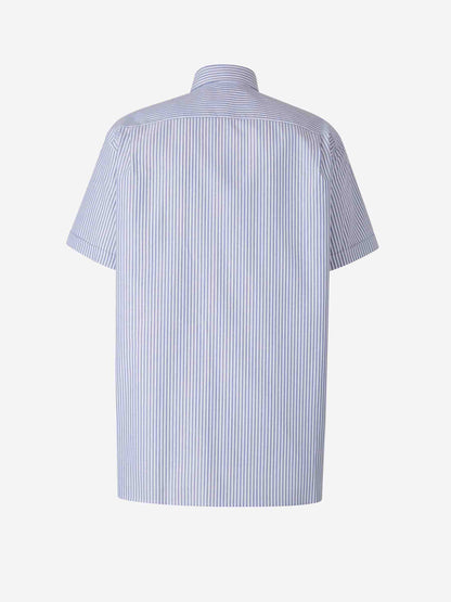 Valentino Hombre Barcelona Camisa Rayas Algodón color Azul sku 532-000626 01 - Foto 2
