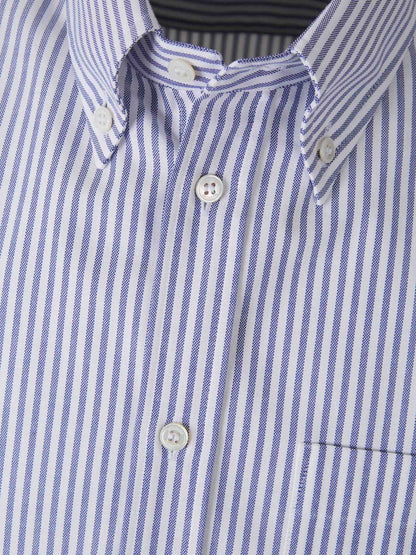 Valentino Hombre Barcelona Camisa Rayas Algodón color Azul sku 532-000626 01 - Foto 3