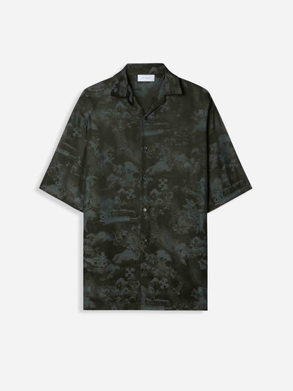 Off-White Hombre Barcelona Camisa Fresco Bowling Serenity color Negro sku 532-000631 02 - Foto 1