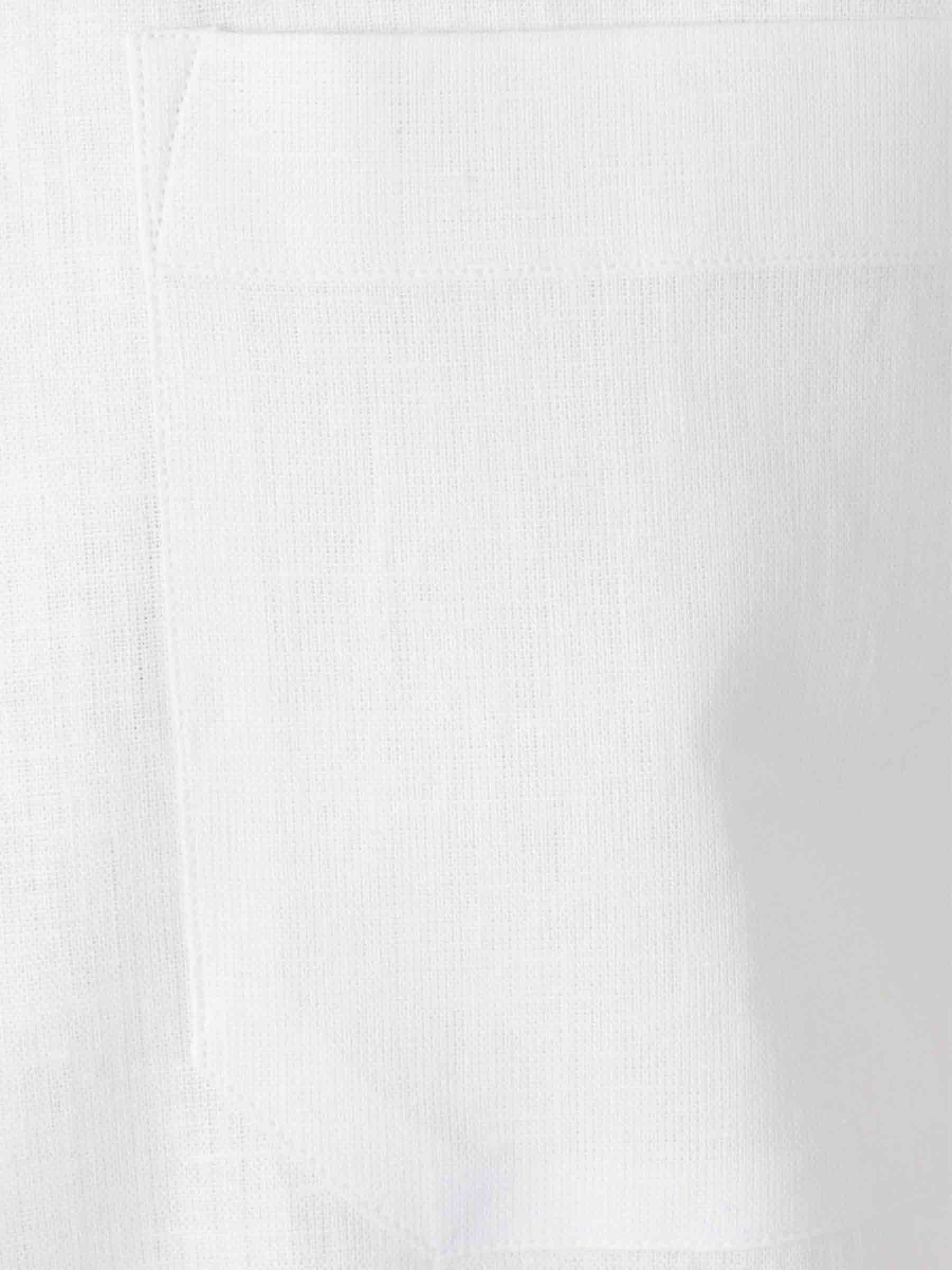 Santa Eulalia Hombre Barcelona Camisa Lisa Lino color Blanco sku 532-000634 01 - Foto 3