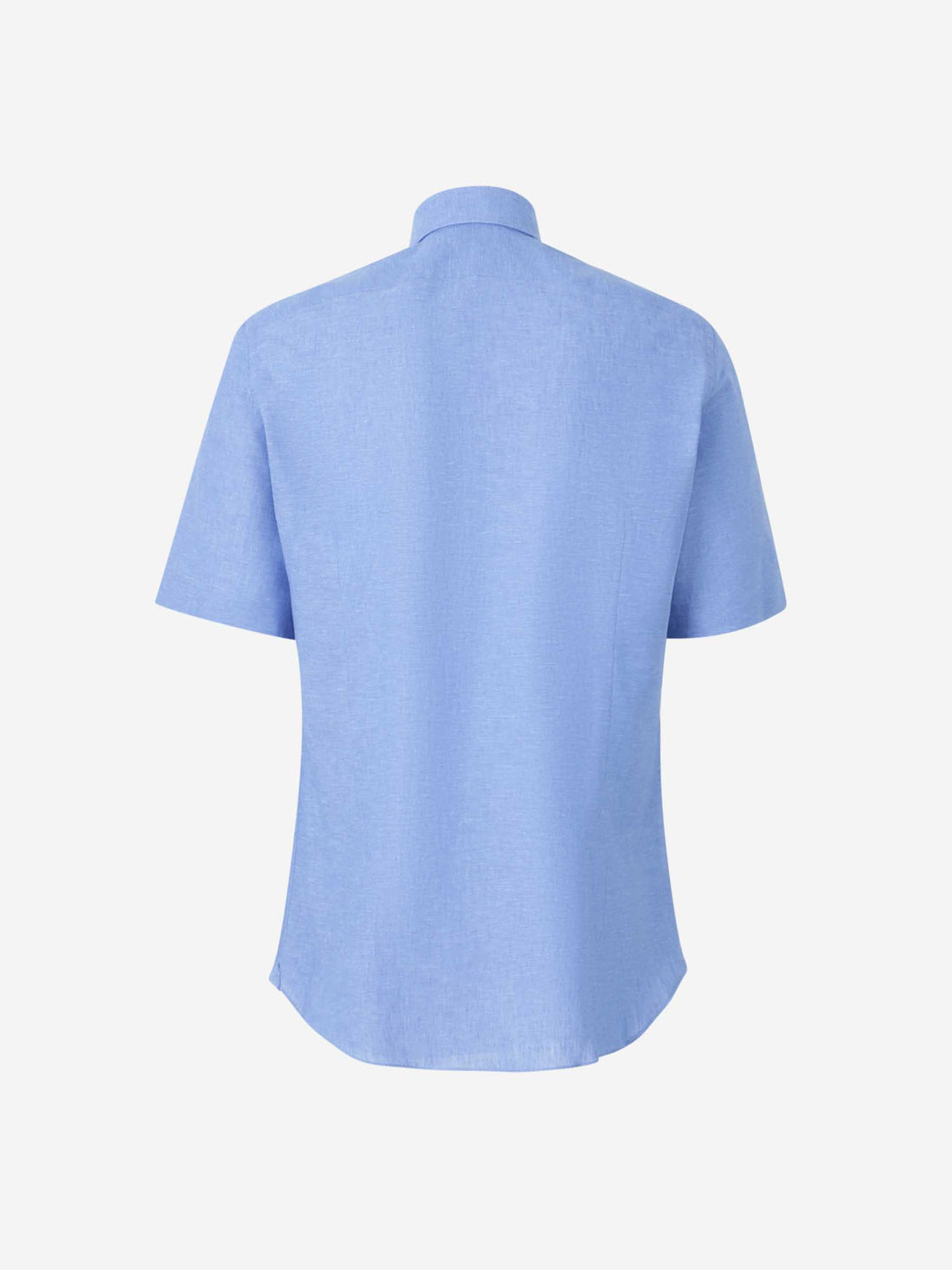 Santa Eulalia Hombre Barcelona Camisa Lisa Lino color Azul sku 532-000634 02 - Foto 2