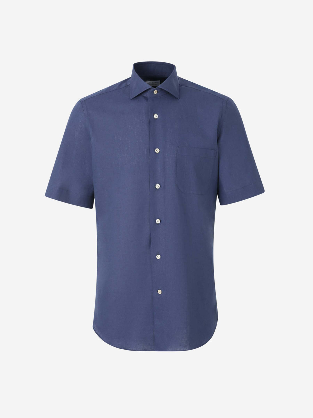 Santa Eulalia Hombre Barcelona Camisa Lisa Lino color Azul Marino sku 532-000634 03 - Foto 1