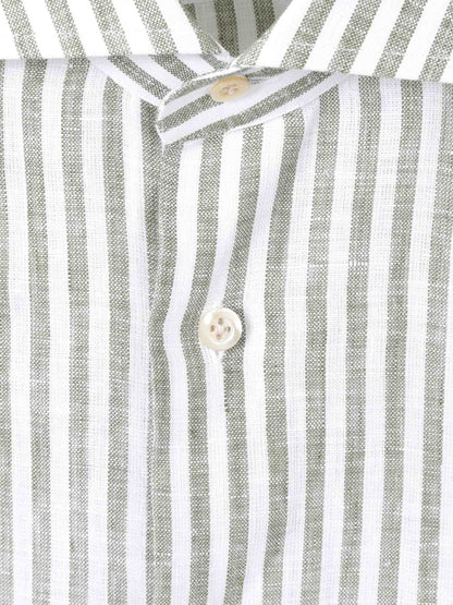 Santa Eulalia Hombre Barcelona Camisa Motivo Rayas color Verde sku 532-000635 01 - Foto 4
