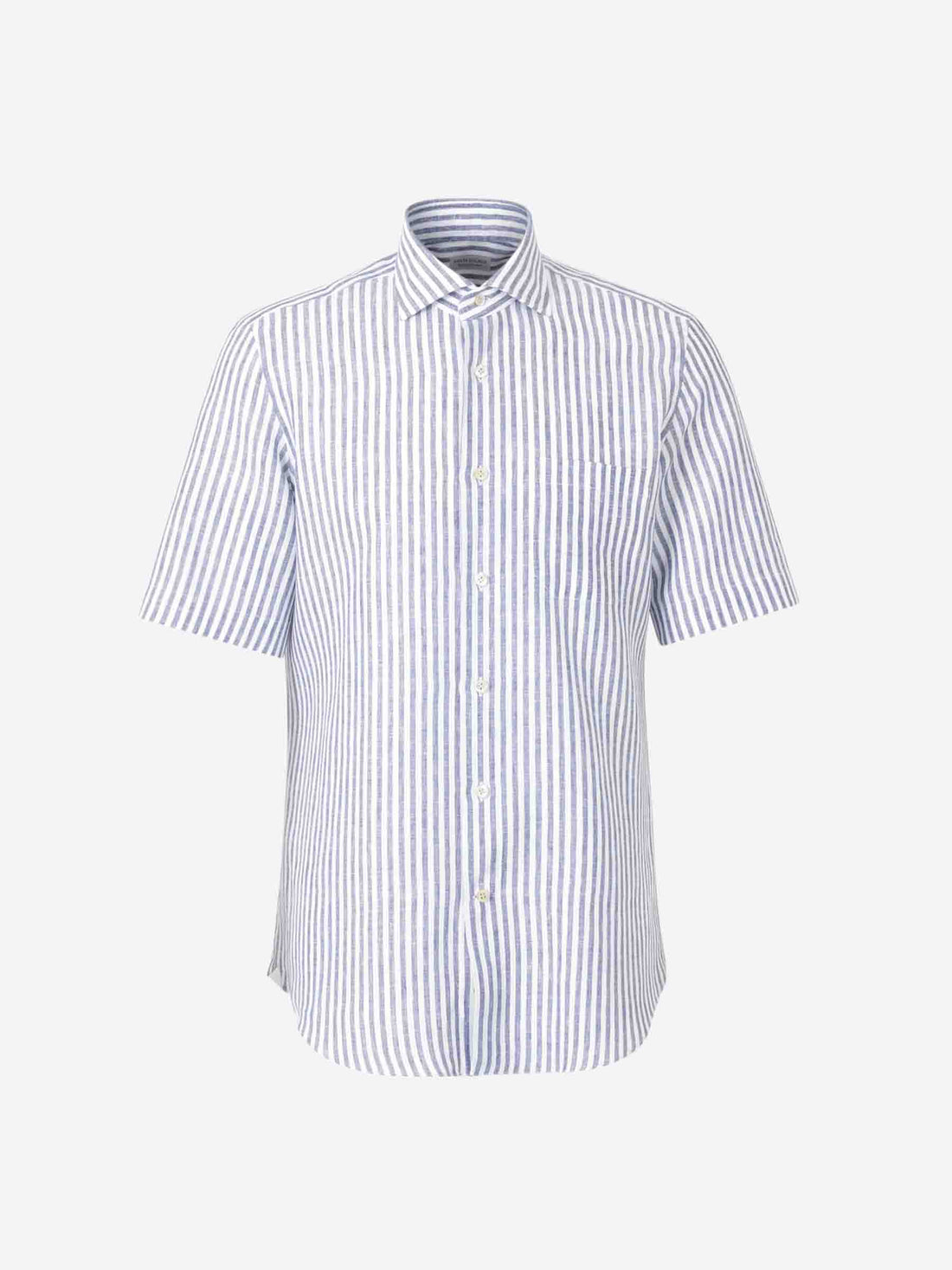 Santa Eulalia Hombre Barcelona Camisa Motivo Rayas color Azul Cobalto sku 532-000635 02 - Foto 1