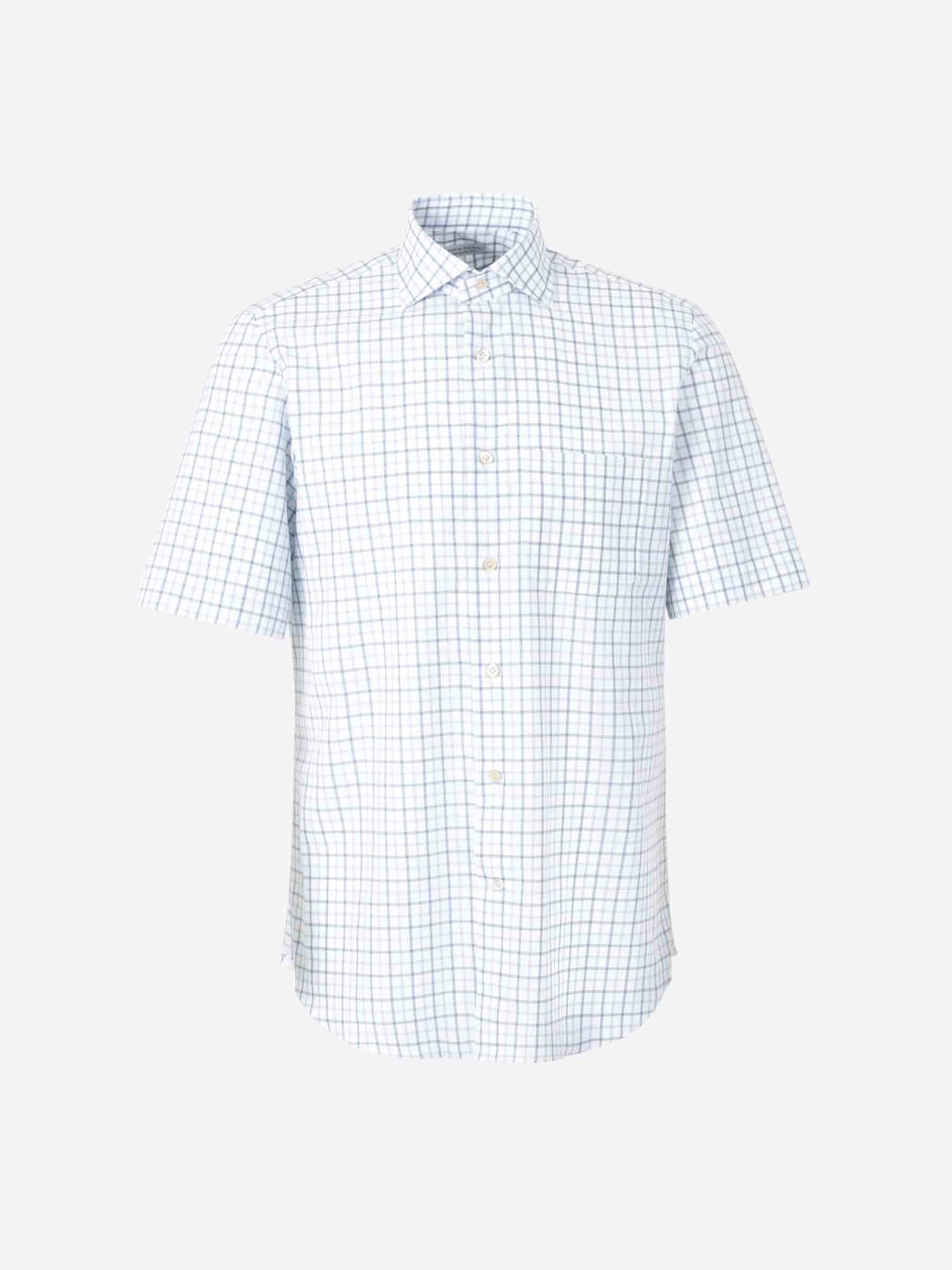 Santa Eulalia Hombre Barcelona Camisa Motivo Cuadros color Azul sku 532-000636 01 - Foto 1