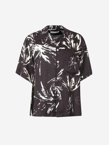 Wales Bonner Hombre Barcelona Camisa Bolos Highlife color Blanco Y Negro sku 532-000657 01 - Foto 1