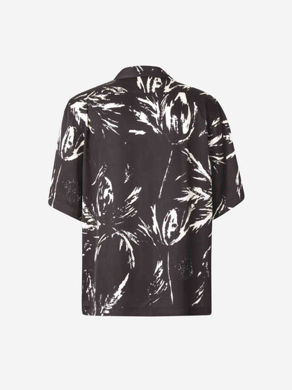 Wales Bonner Hombre Barcelona Camisa Bolos Highlife color Blanco Y Negro sku 532-000657 01 - Foto 2