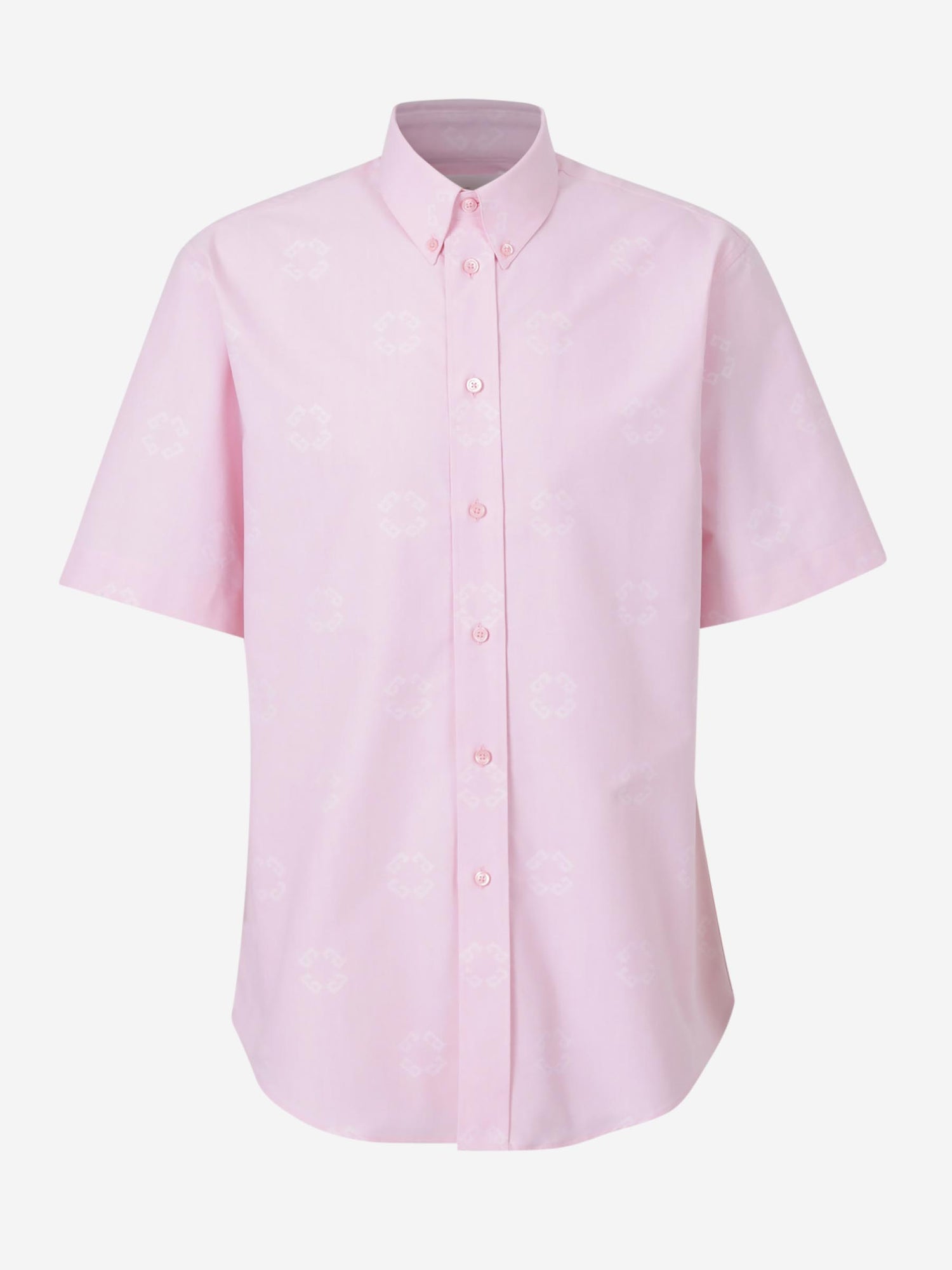 Outlet online Givenchy Hombre Camisa Logo Algodón color Rosa Palo sku 532-000664 01 - Foto 1
