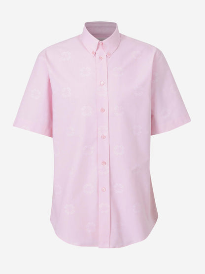 Outlet online Givenchy Hombre Camisa Logo Algodón color Rosa Palo sku 532-000664 01 - Foto 1