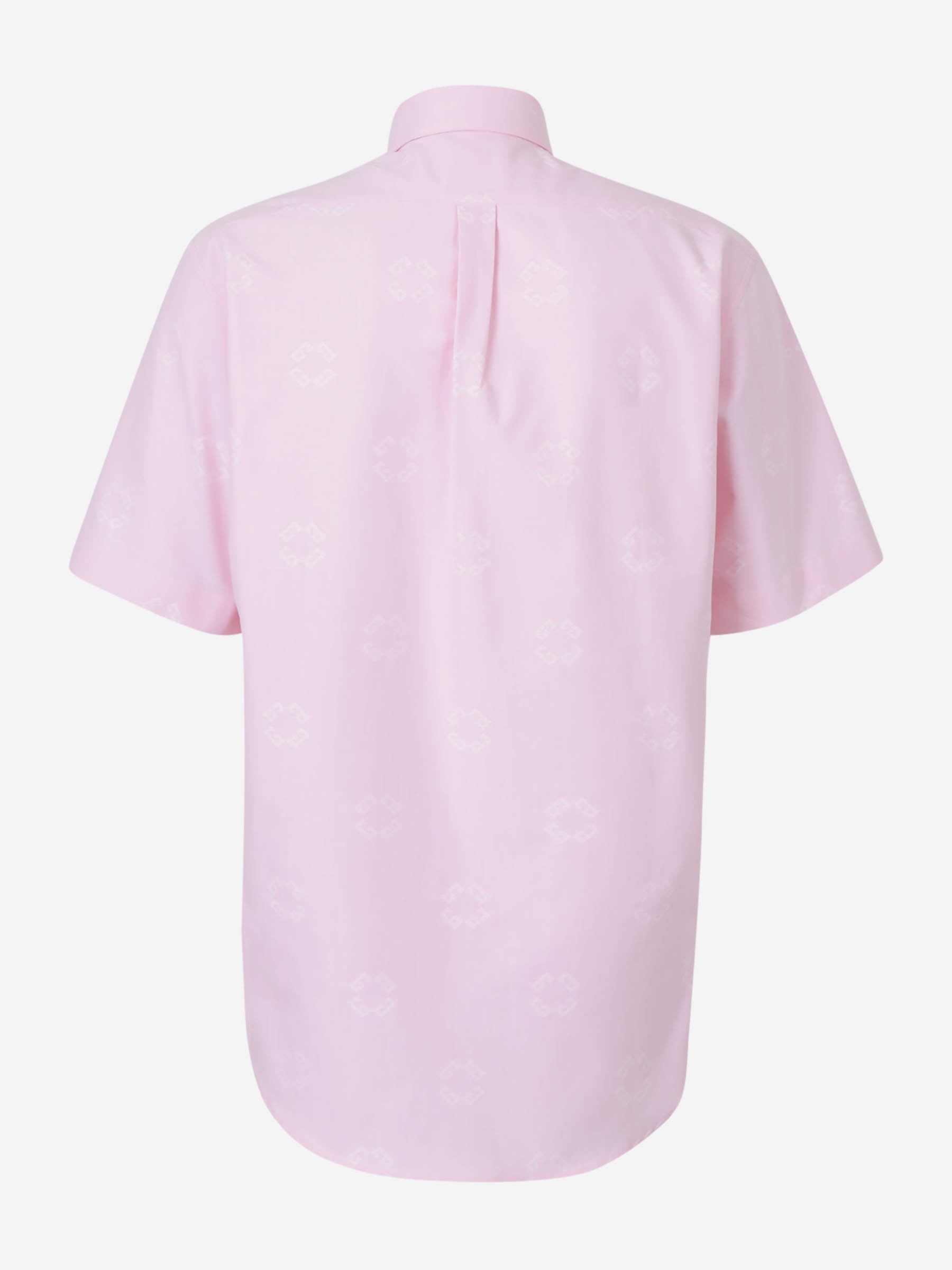 Outlet online Givenchy Hombre Camisa Logo Algodón color Rosa Palo sku 532-000664 01 - Foto 2