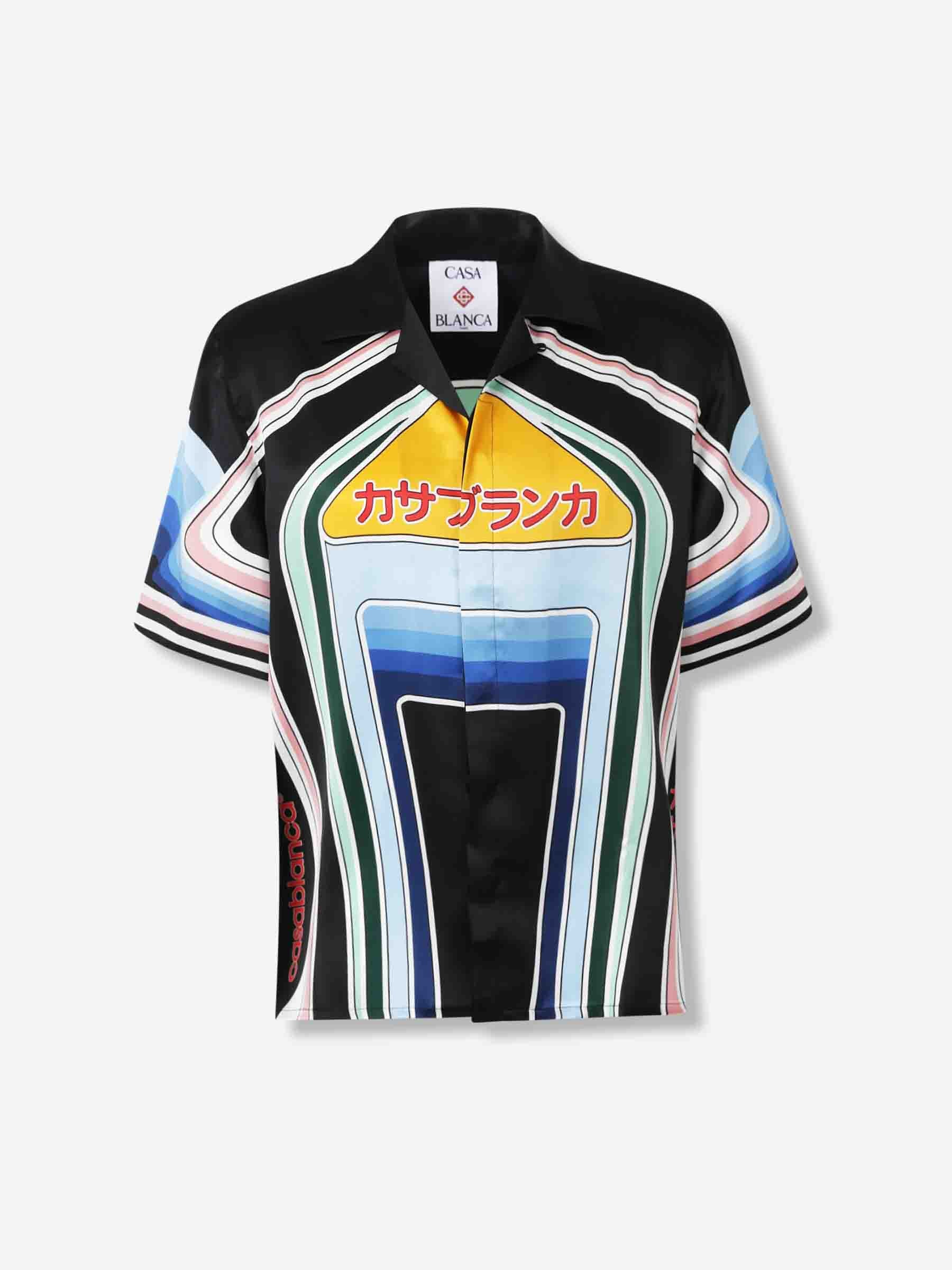 Outlet online Casablanca Hombre Camisa Graphic Mountain color Multicolor sku 532-000685 02 - Foto 1