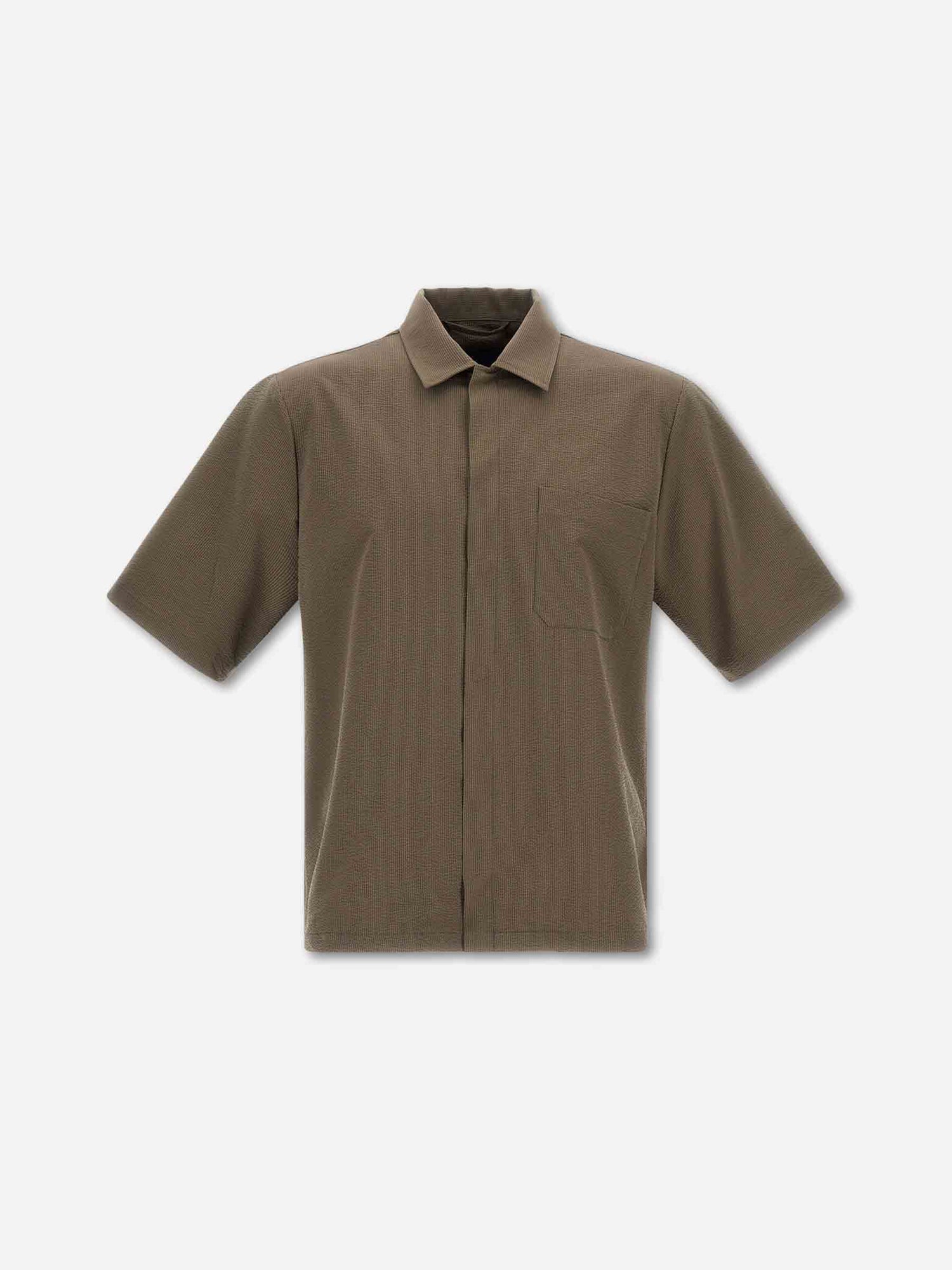 Outlet online Herno Hombre Camisa de manga corta color Marrón sku 532-000697 01 - Foto 1