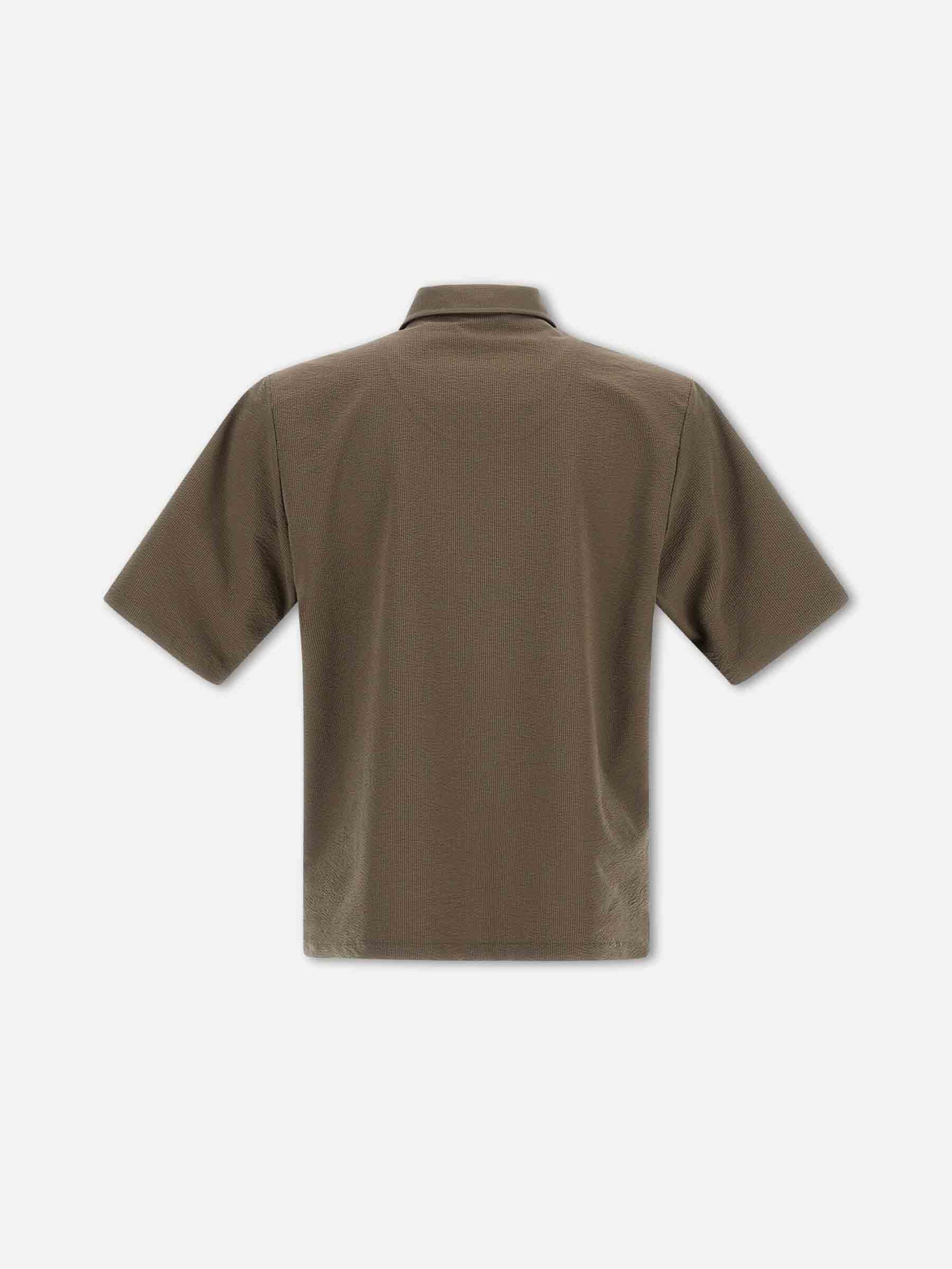 Outlet online Herno Hombre Camisa de manga corta color Marrón sku 532-000697 01 - Foto 3