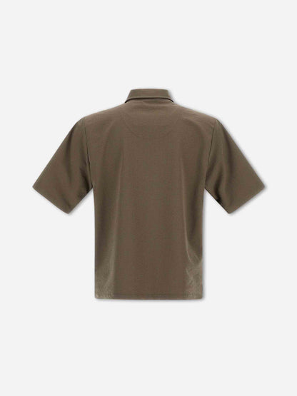Outlet online Herno Hombre Camisa de manga corta color Marrón sku 532-000697 01 - Foto 3