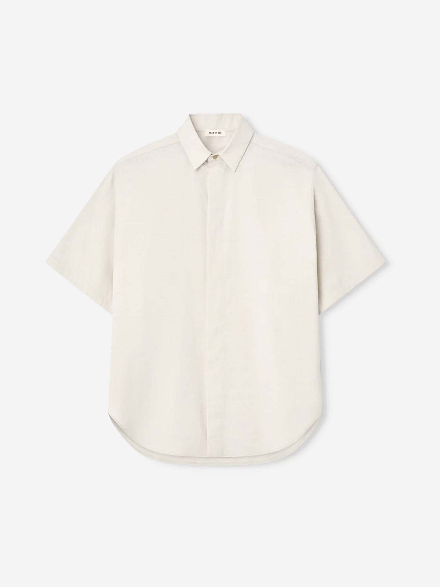 Outlet online Fear of God Hombre Camisa Casual Oxford color Marfil sku 532-000700 01 - Foto 1